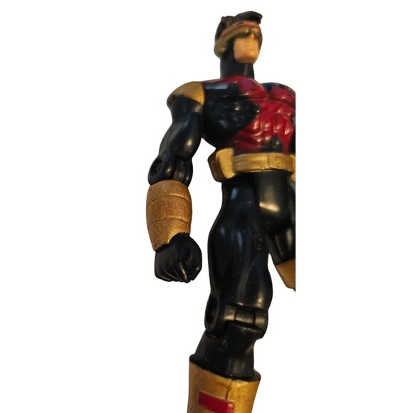 X-Men Secret Weapon Force Cyclops Action Figure Battle Blasters 1995 Toybiz 5" - Picture 10 of 10